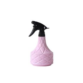 Plastic Spray Bottle Plant Mister Adjustable Nozzle (Color: Pink)